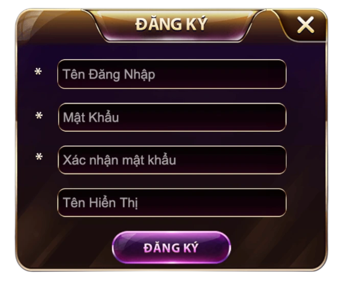 Khung đăng ký của Sunwin VNIC